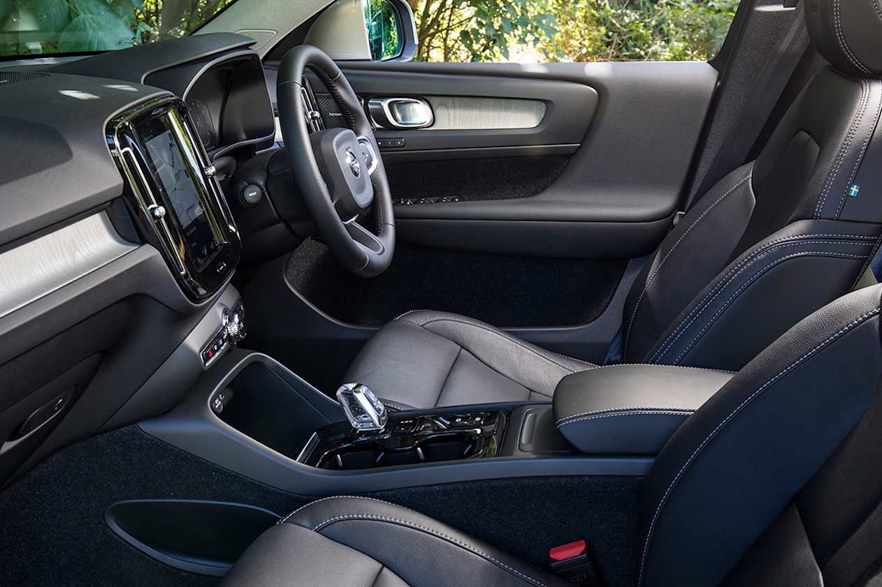 The Volvo has a more premium feel than its competitors.